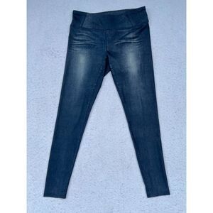 Womens‎ Lole Jean Look Yoga Athletic Wicking Pants Leggings Size Medium EUC